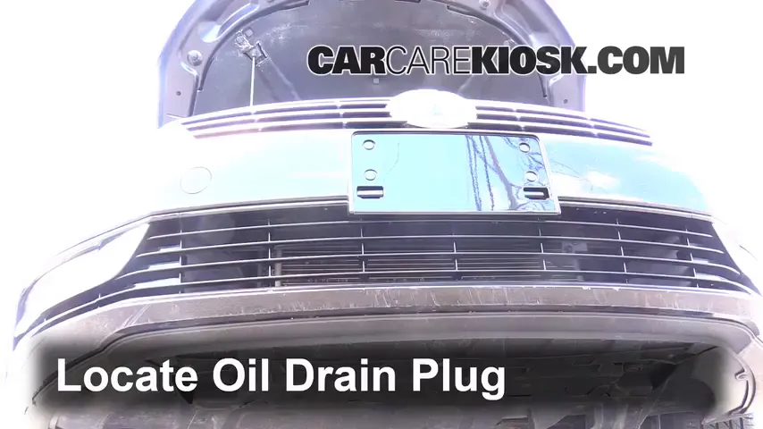 2013 Volkswagen CC Sport Plus 2.0L 4 Cyl. Turbo Sedan (4 Door) Oil Change Oil and Oil Filter